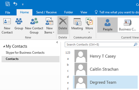 export contacts from outlook 2016 for mac