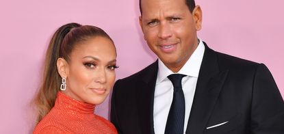 Jennifer Lopez and fiance former baseball pro Alex Rodriguez arrive for the 2019 CFDA fashion awards