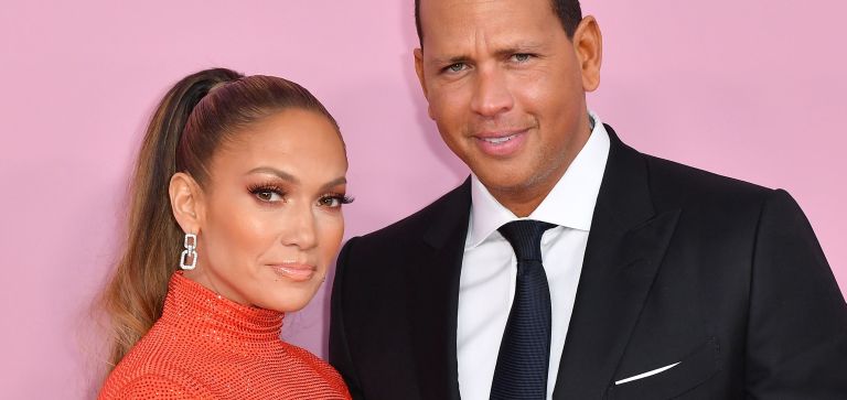 Jennifer Lopez and fiance former baseball pro Alex Rodriguez arrive for the 2019 CFDA fashion awards