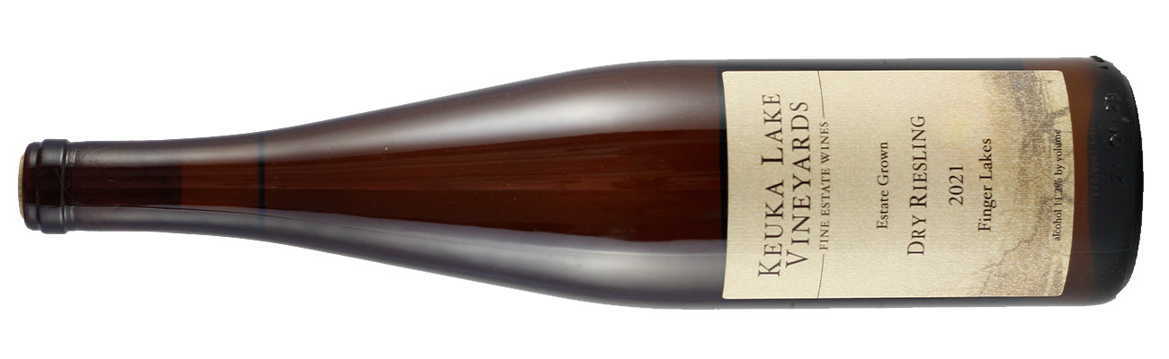 Keuka Lake Vineyards, Dry Riesling, Keuka Lake, Finger Lakes, New York 2021