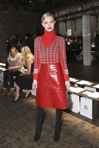 Kate Bosworth At New York Fashion Week