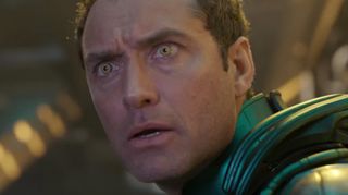 Jude Law in "Captain Marvel."
