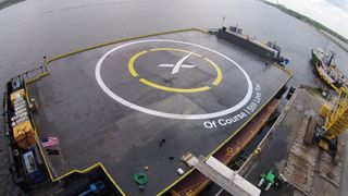 SpaceX Rocket-landing Drone Ship
