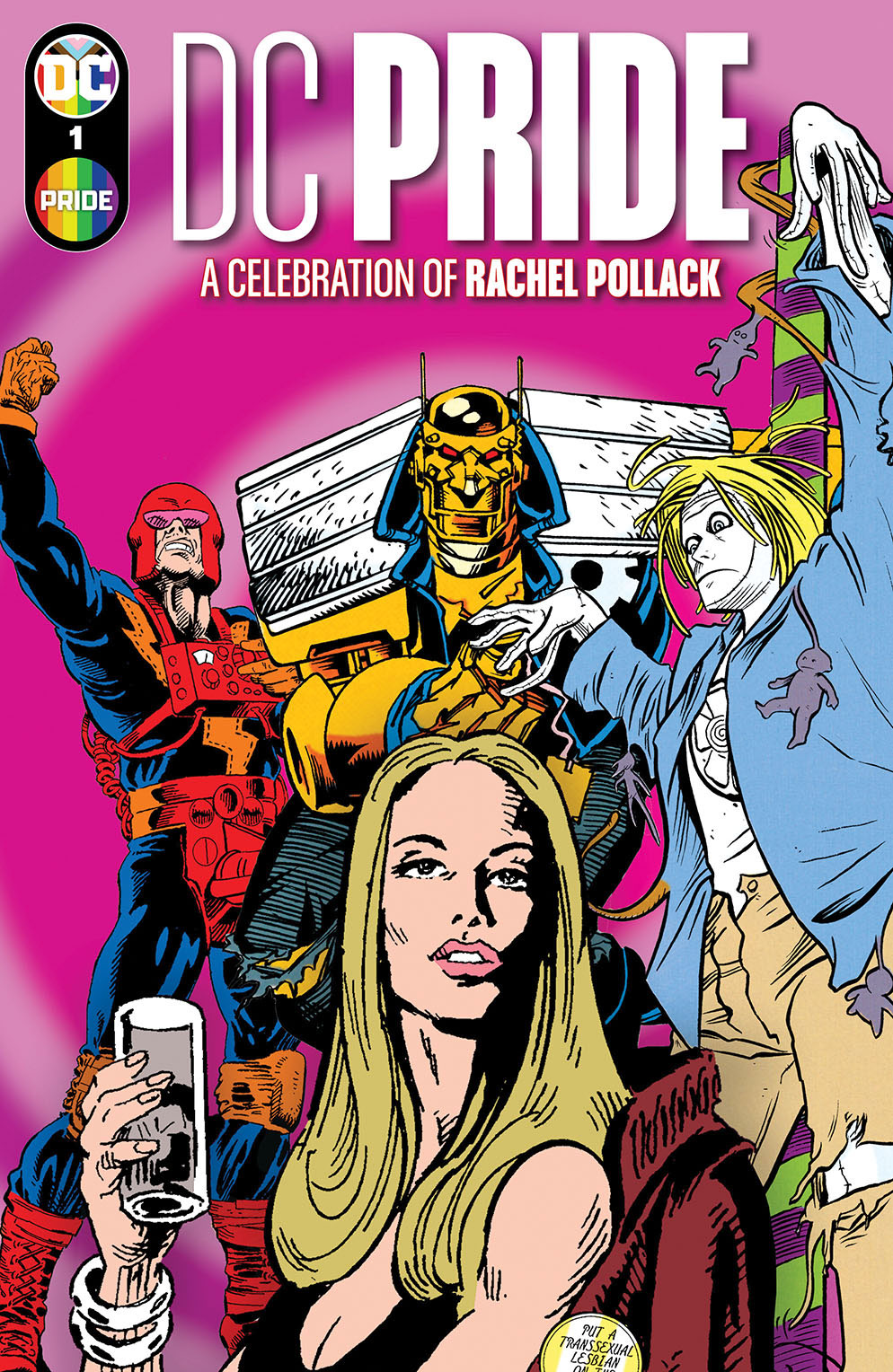 Portada de DC Pride: Una celebración de Rachel Pollack