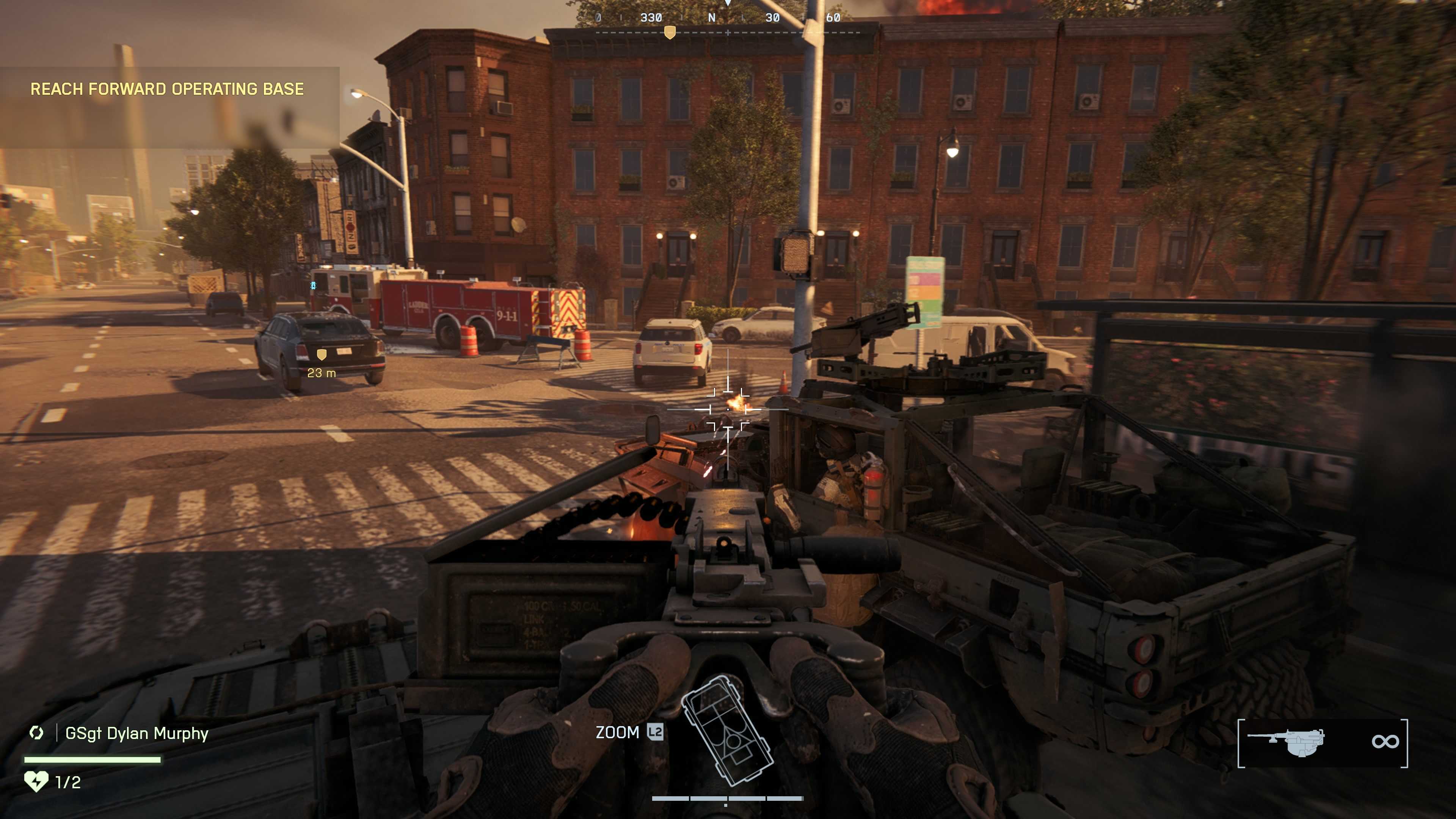 A Battlefield 6 gameplay screenshot taken on PS5.
