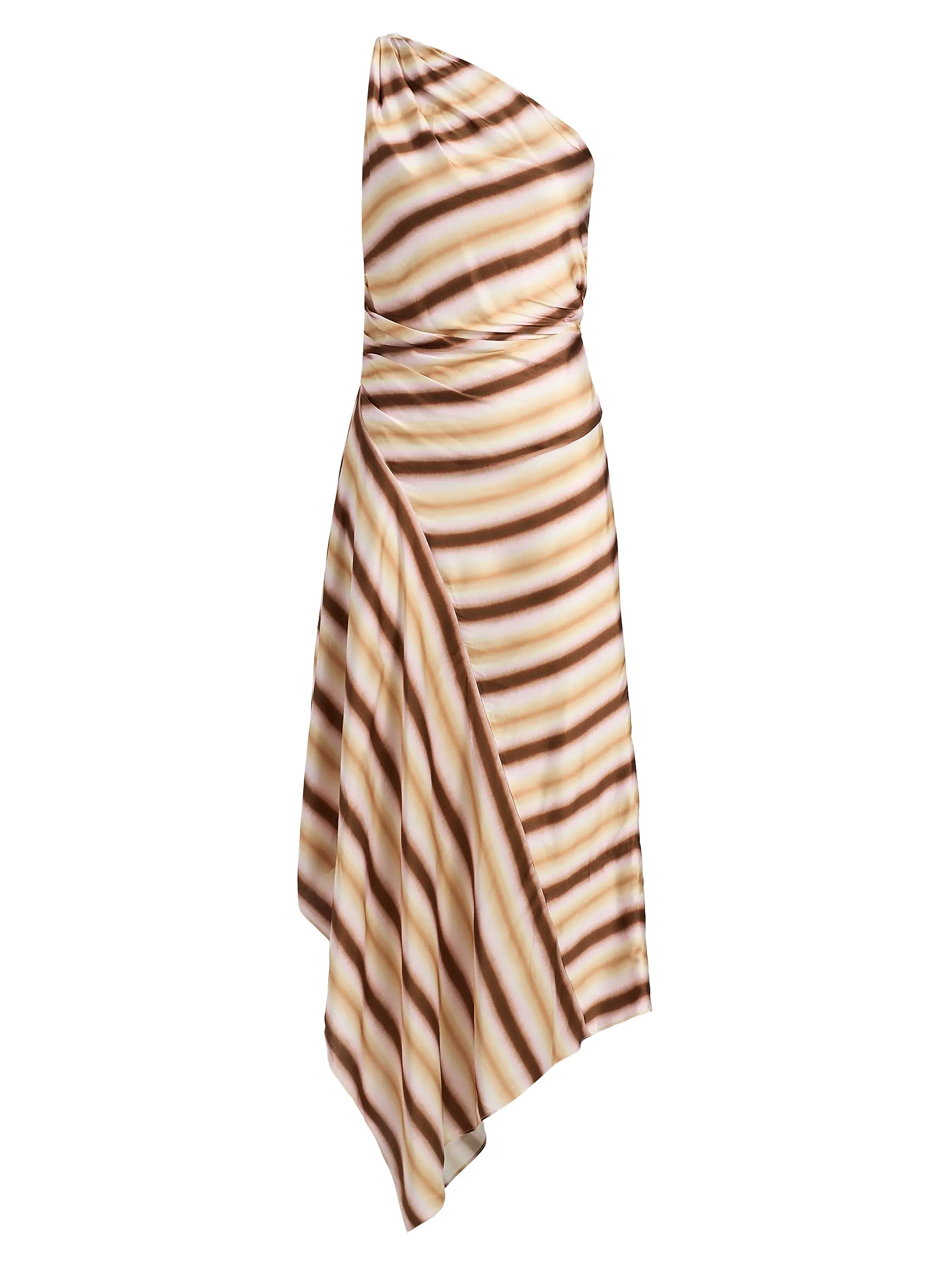 ALC, Lyn Dress in Peach Blossom/milk Chocolate