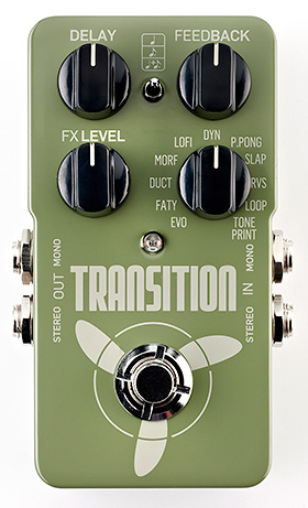 TC Electronic and Guitar Center Introduce Transition Delay Pedal