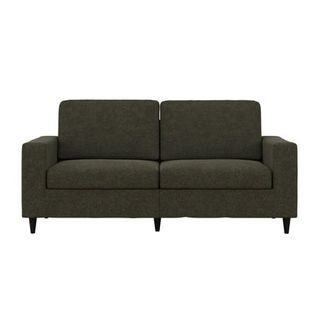 Dhp Cooper 3 Seater Sofa, Gray Linen