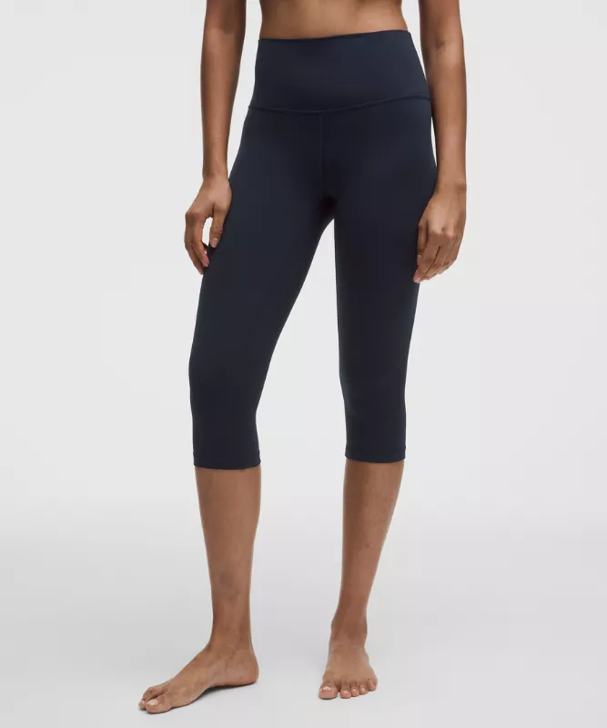 Lululemon Align&amp;trade; High-Rise Crop 17" - True Navy - 0