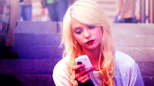 Hair, Lip, Hairstyle, Mobile phone, Pink, Eyelash, Nail, Beauty, Blond, Portable communications device,
