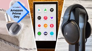 Head-fi products with deal badge that reads 'TechRadar: Amazon Prime Day'