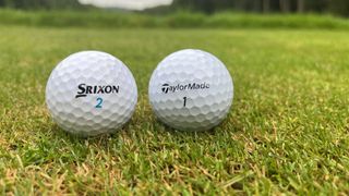 Srixon UltiSoft 2022 golf ball v TaylorMade Soft Response