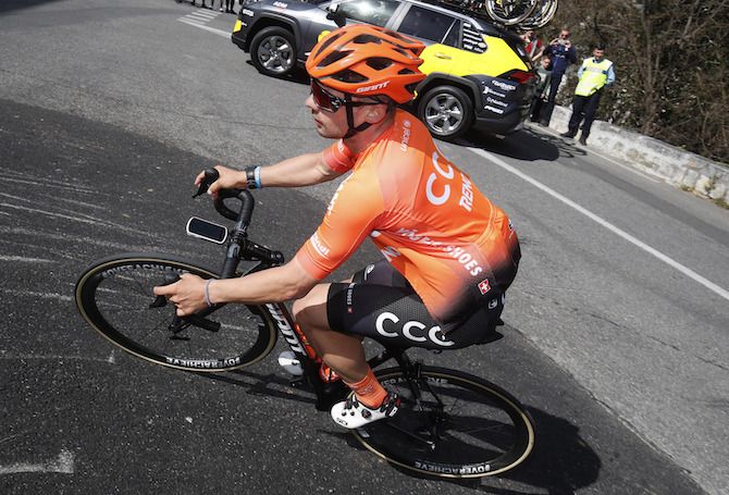 Jakub Mareczko (CCC Team) at the 2019 Paris-Nice