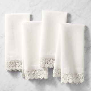 Crotchet Lace Napkins