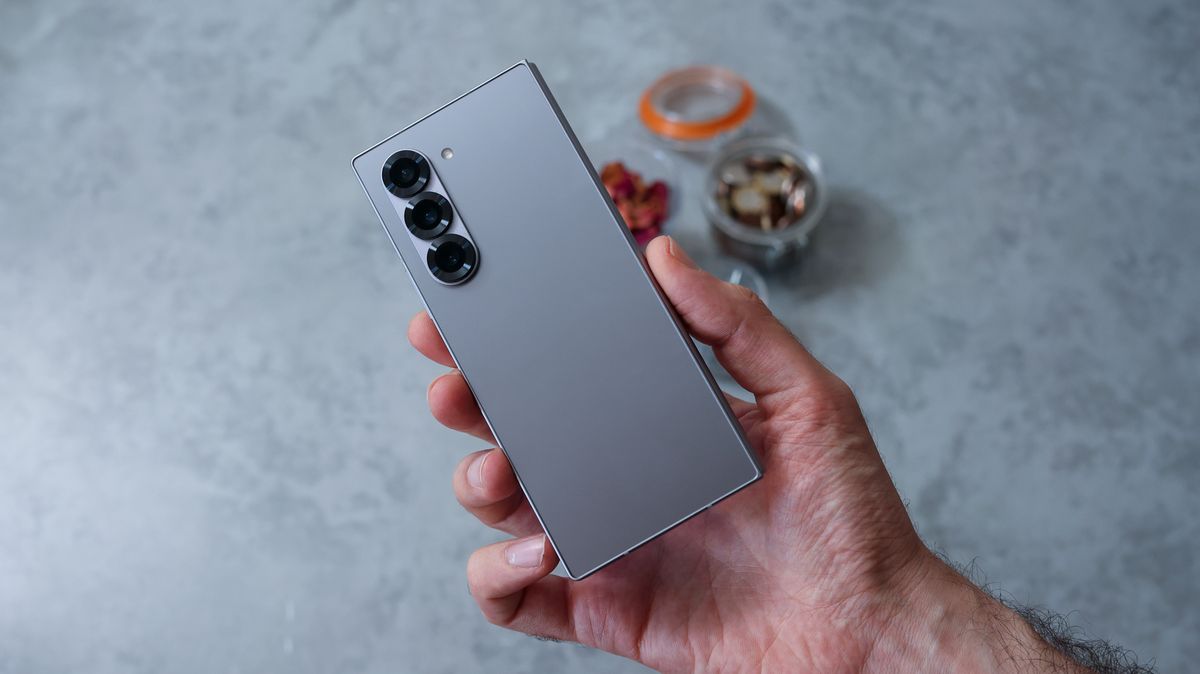 A photo of the Samsung Galaxy Z Fold 6