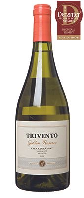 Trivento Golden Reserve Chardonnay Argentina Mendoza Uco Valley