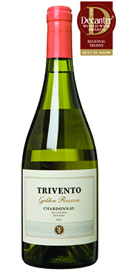Trivento Golden Reserve Chardonnay Argentina Mendoza Uco Valley