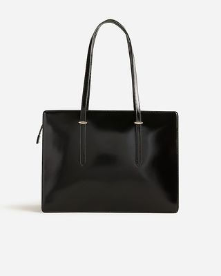 Edie Structured Bag in Italian Leather
