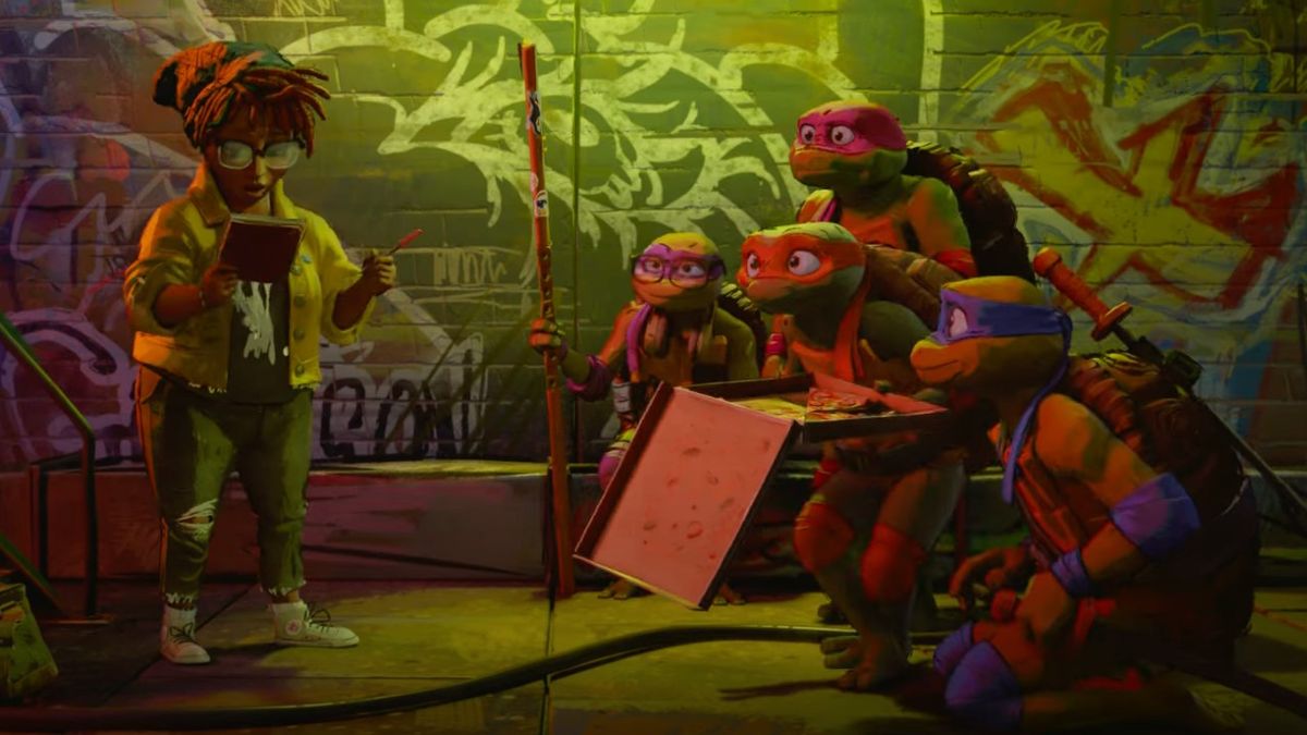 Seth Rogen’s Teenage Mutant Ninja Turtles: Mutant Mayhem Sounds Just Like A Rogen Movie In First Trailer, Down To The Shrek Joke