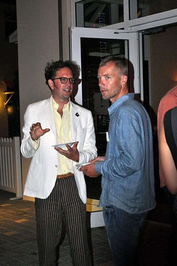 Jonathan Vaughters and Andreas Klier