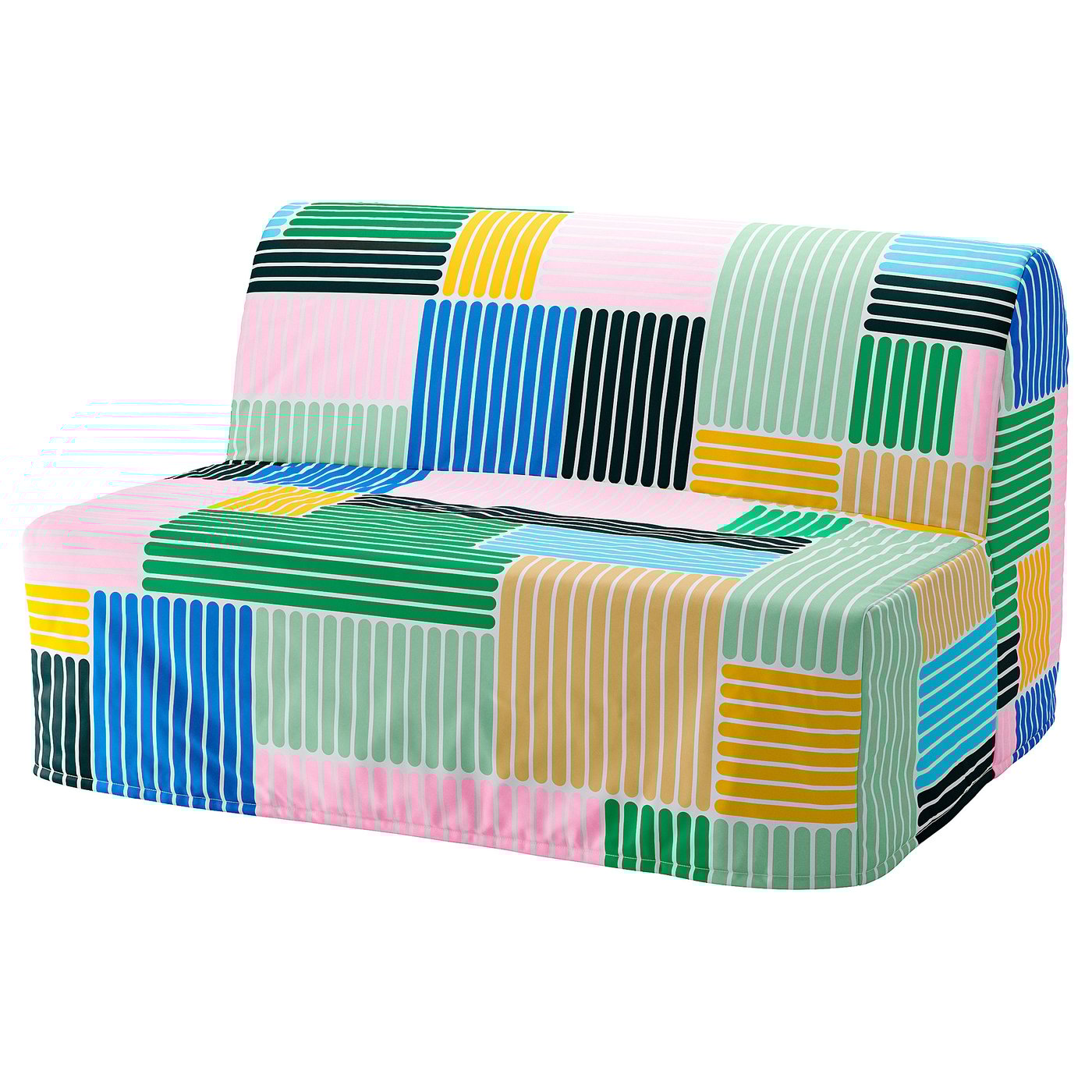 Lycksele L&amp;Ouml;v&amp;Aring;s 2-Seat Sofa-Bed - Grindtorp Multicolour