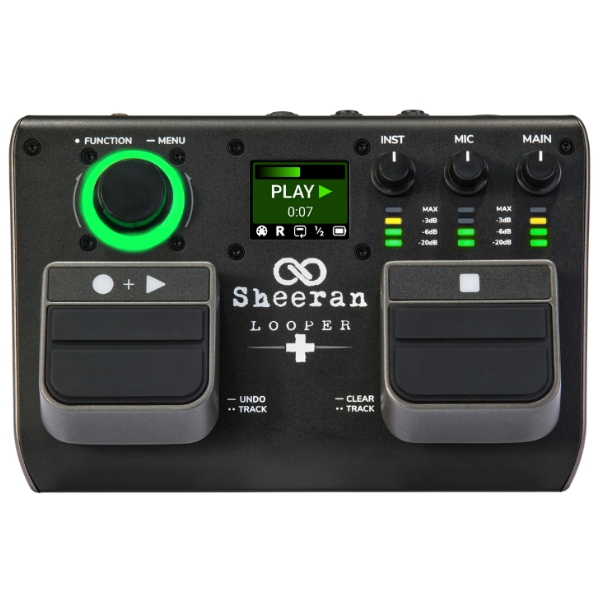 A Sheeran Looper + guitar pedal