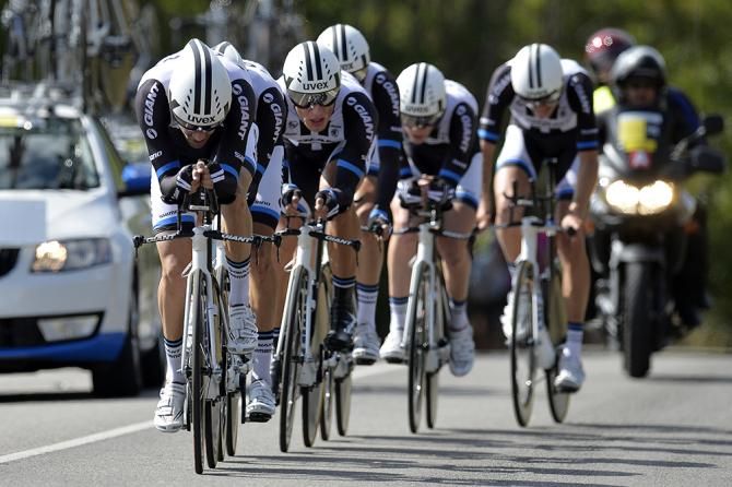 Giant-Shimano on their way to placing eighth