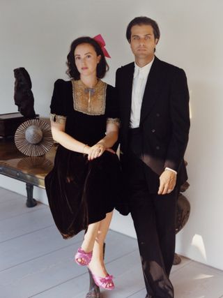 Portrait of Phoebe Saatchi Yates and Arthur Yates