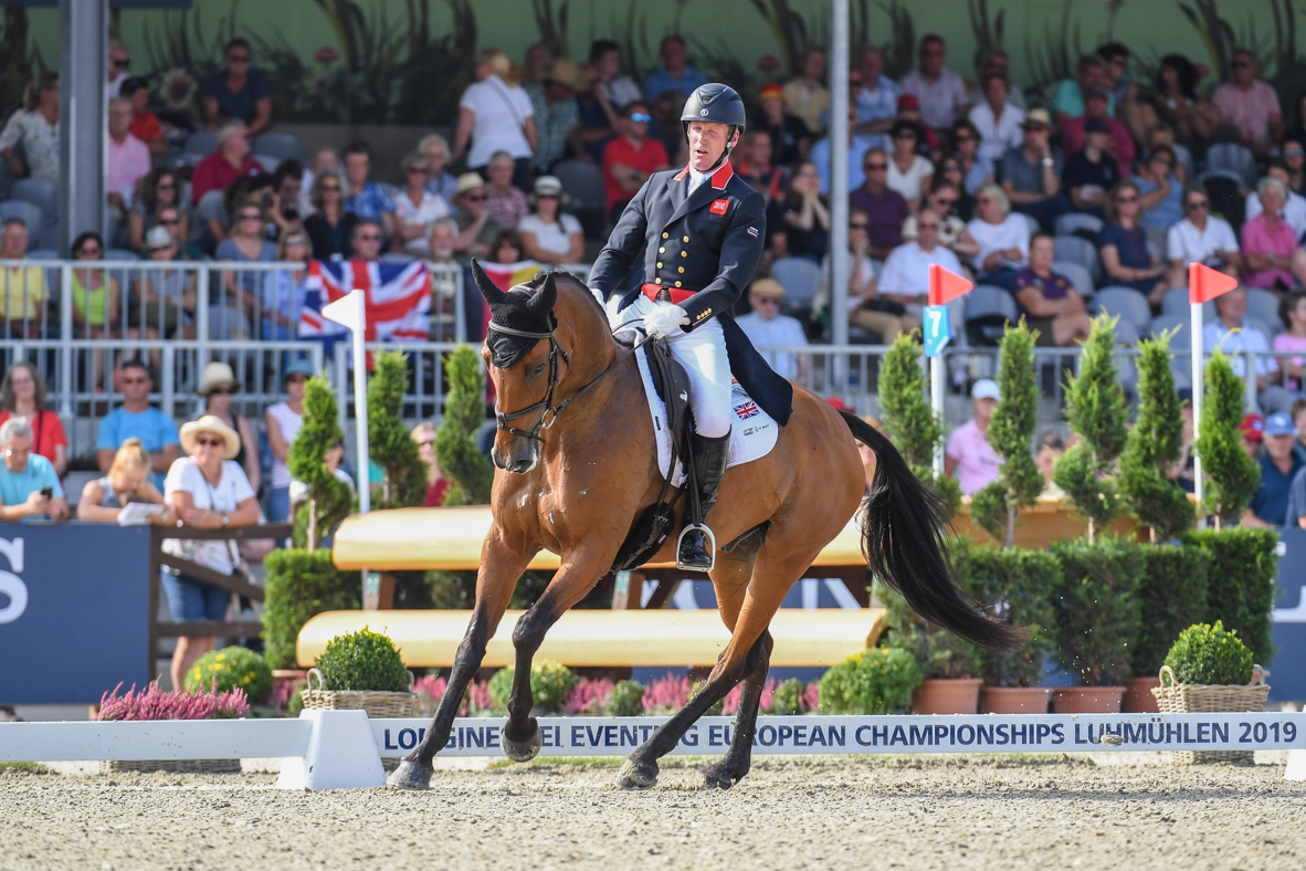European Eventing Championships dressage Oliver Townsend