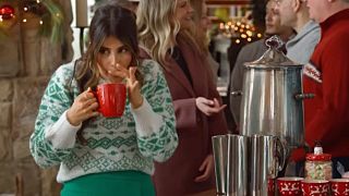 Daniella Monet in Hallmark's Holiday Crashers.