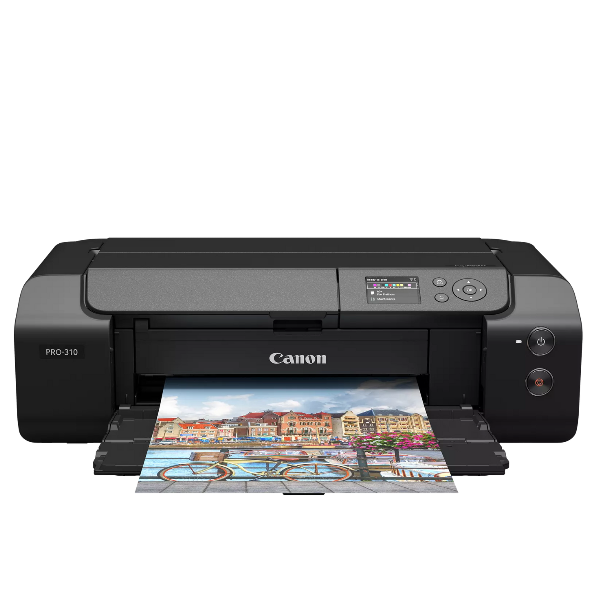 Canon imagePROGRAF PRO-310 on a white background