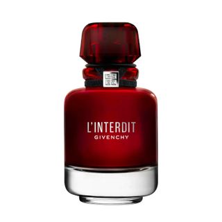 Product shot of Givenchy L’Interdit Eau de Parfum Rouge one of the best perfumes for women