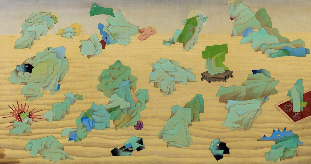 an image of Yuan Jai&amp;nbsp;Jadeite's Cabbage&amp;nbsp;currently at Tate Gallery