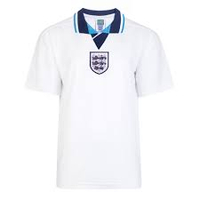 England 1996 Score Draw Retro Home Shirt