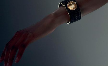 ‘Mademoiselle Privé Bouton’ watch by Chanel