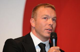 Sir Chris Hoy was one of a host of cycling stars attending the Gala Dinner.