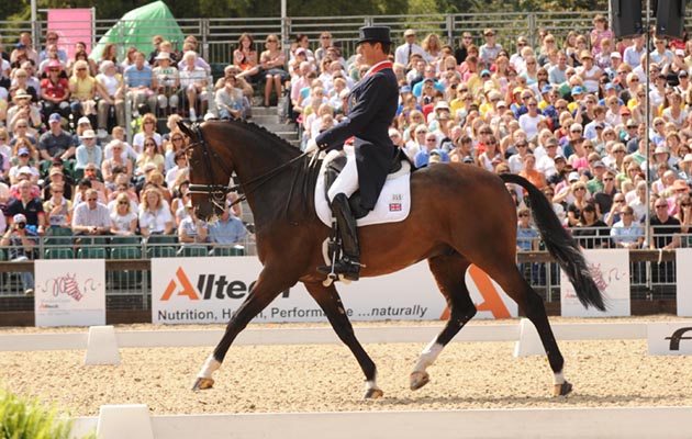Carl Hester at the Windsor Europeans