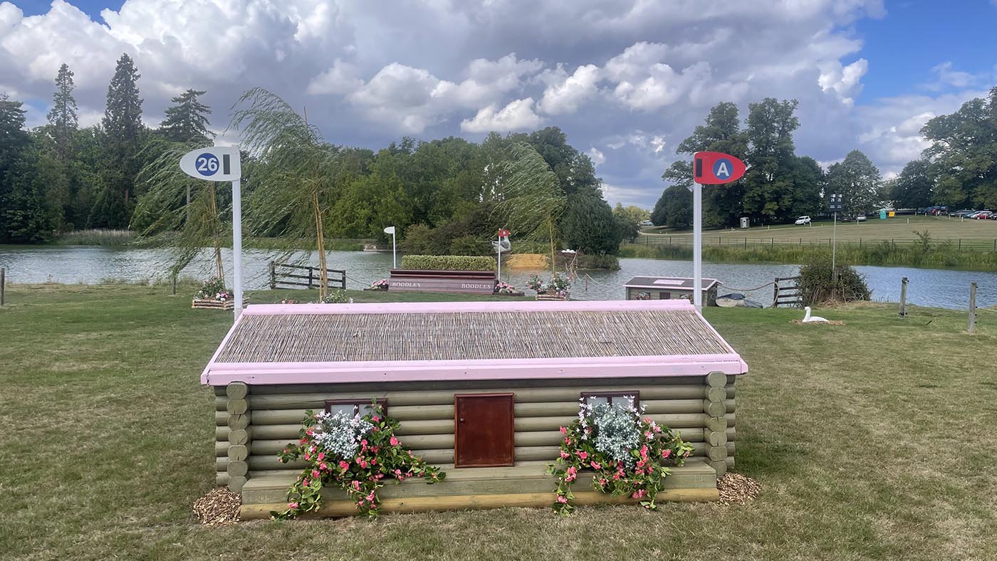 Burghley Horse Trials cross-country course
