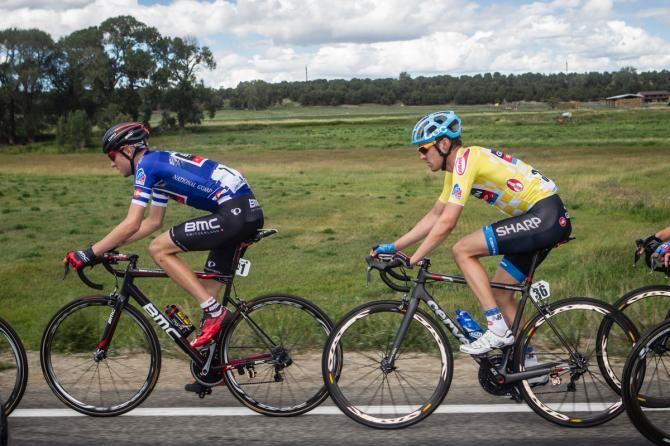 Best Colorado rider Tejay van Garderen and race leader Alex Howes