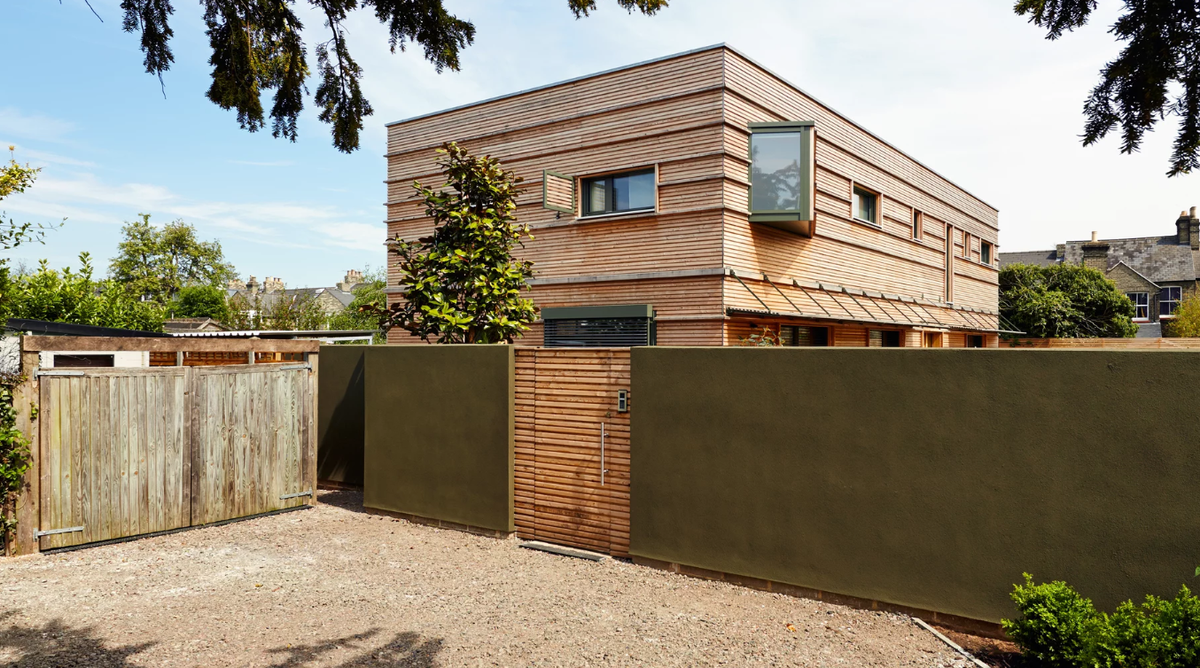 Cambridge couple Thomas and Marie bought the plot in 2014 