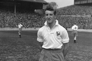 Tony Marchi at Tottenham in April 1950.