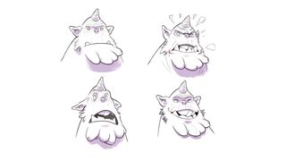 creature design: facial expressions