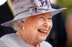 queen giggles video call raf officer lockdown fitness routine