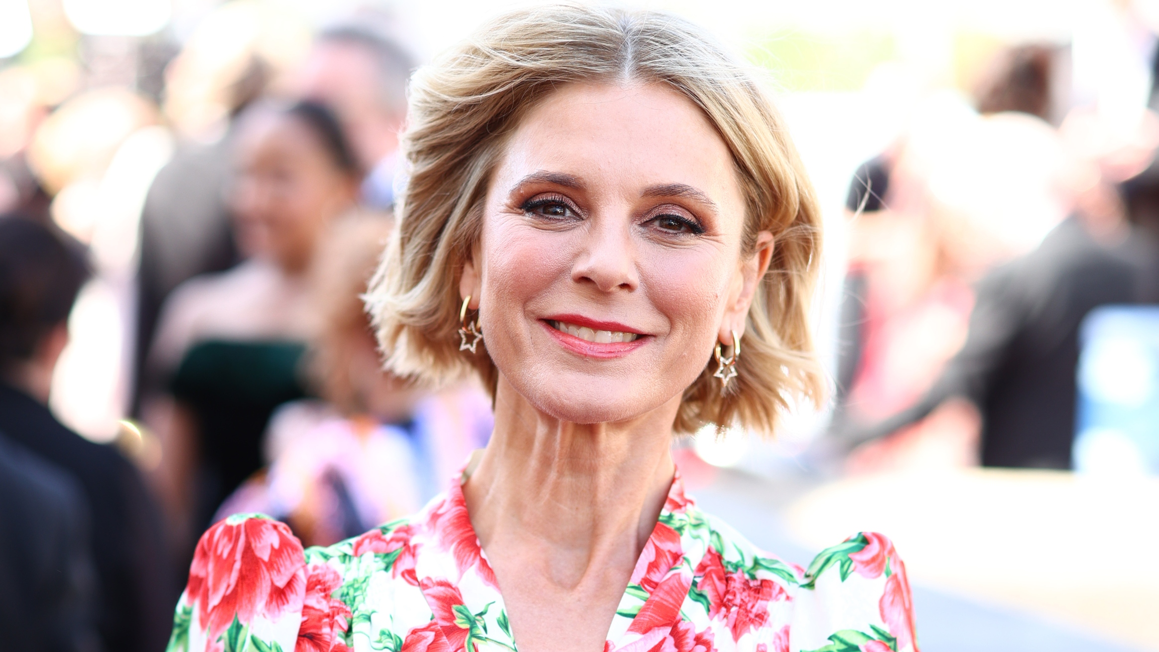 Emilia Fox attends the 2025 BAFTA Television Awards with P&O Cruises at The Royal Festival Hall on May 11, 2025