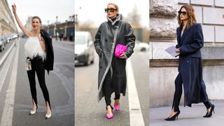 best shoes to wear with leggings: high heels