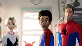 Miles Morales in Into The Spider-Verse