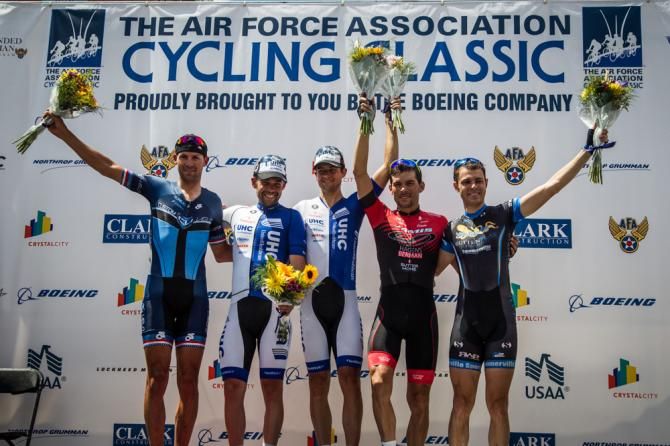 The top 5 in todays mens race in Clarendon.