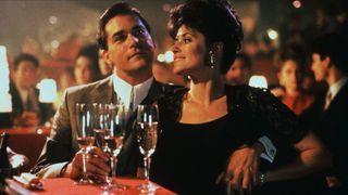 Henry and Karen sitting at a table in the New York City's Copacabana nightclub in Goodfellas.