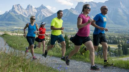 Group of runners