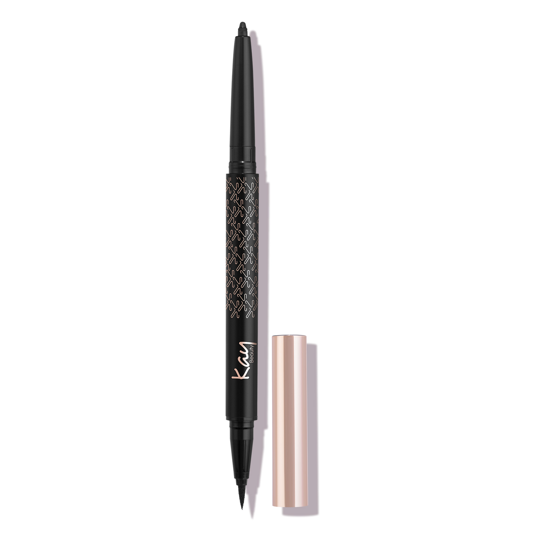 Kay Beauty Intense Black 24h Kajal Eyeliner Duo Intense Black
